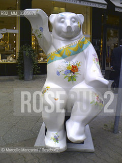 Berlin, 2005. The bear symbol of the city / Berlino, 2005. Lorso simbolo della città - ©Marcello Mencarini/Rosebud2