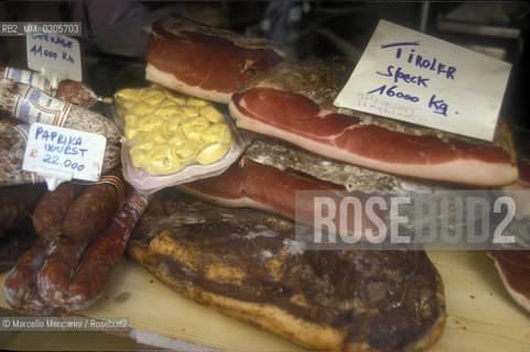 BOLZANO, speck and typical food / BOLZANO, speck e prodotti tipici - ©Marcello Mencarini/Rosebud2
