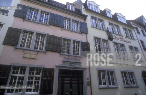 BONN, Beethovens birthplace / BONN, casa natale di Ludwig van Beethoven - ©Marcello Mencarini/Rosebud2