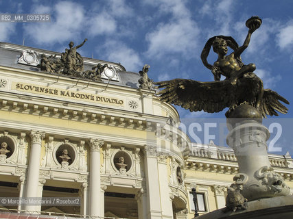 Bratislava, 2010. The Slovak National Theater / Bratislava, 2010. Il Teatro nazionale slovacco - ©Marcello Mencarini/Rosebud2
