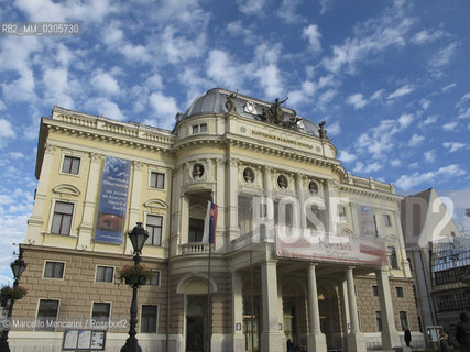 Bratislava, 2010. The Slovak National Theater / Bratislava, 2010. Il Teatro nazionale slovacco - ©Marcello Mencarini/Rosebud2