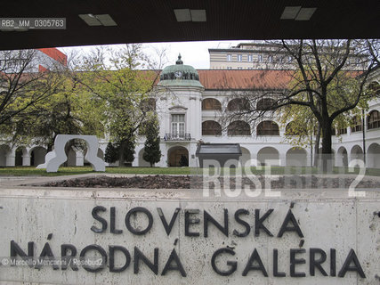 Bratislava, 2010. Slovak National Gallery (Slovenská Národná galerie) / Bratislava, 2010. Galleria nazionale Slovacca (Slovenská Národná galerie) - ©Marcello Mencarini/Rosebud2