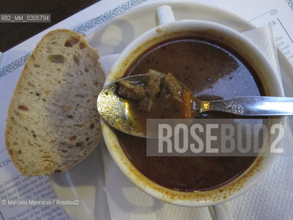Bratislava, 2010. Goulash soup - ©Marcello Mencarini/Rosebud2