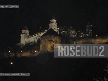 Bratislava Caste by night, 2010 / Il Castello di Bratislava di notte, 2010 - ©Marcello Mencarini/Rosebud2