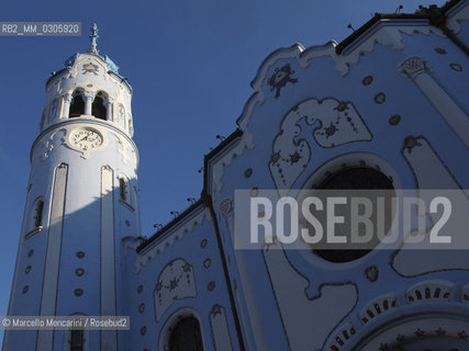 Bratislava, 2010. The Blue Church or Church of St. Elisabeth (Modry kostolik) / Bratislava, 2010. la Chiesa blu o Chiesa di santa Elisabetta (Modry kostolik) - ©Marcello Mencarini/Rosebud2