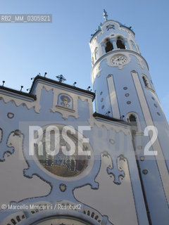 Bratislava, 2010. The Blue Church or Church of St. Elisabeth (Modry kostolik) / Bratislava, 2010. la Chiesa blu o Chiesa di santa Elisabetta (Modry kostolik) - ©Marcello Mencarini/Rosebud2