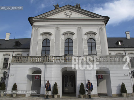 Bratislava, 2010. The Grassalkovich Palace (Slovak: Grasalkovičov palác),  residence of the president of Slovakia / Bratislava, 2010. Palazzo Grassalkovich, residenza del presidente della repubblica Slovacca - ©Marcello Mencarini/Rosebud2