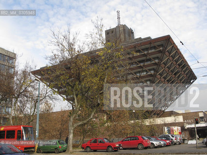 Bratislava, 2010. Slovak National Radio building / Bratislava, 2010. Edificio sede della radio nazionale slovacca - ©Marcello Mencarini/Rosebud2