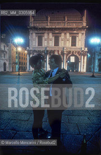 Brescia, 1990. Piazza della Loggia - ©Marcello Mencarini/Rosebud2