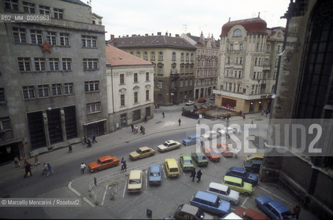 BRNO, Czech Republic. St. Jakubs Square / BRNO, Repubblica Ceca. Piazza di San Jakub - ©Marcello Mencarini/Rosebud2