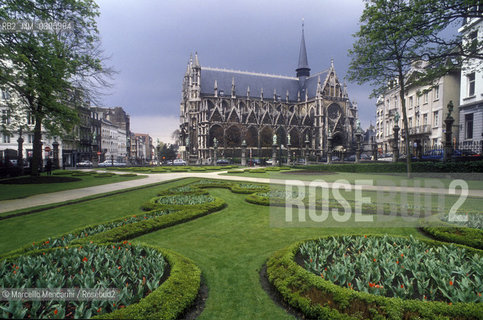 BRUSSELS. Church of Notre-Dame des Victoires au Sablon / BRUXELLES. Chiesa di Notre-Dame des victoires au Sablon - ©Marcello Mencarini/Rosebud2