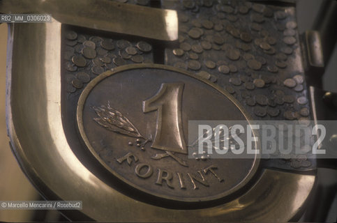 BUDAPEST, 1989. Hungarian coin / BUDAPEST, 1989. moneta ungherese - ©Marcello Mencarini/Rosebud2
