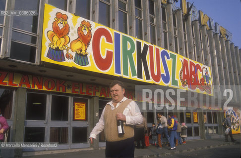 BUDAPEST Circus, 1989 / Circo di BUDAPEST, 1989 ©Marcello Mencarini/Rosebud2