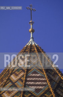 BUDAPEST, roof of Matthias Church / BUDAPEST, tetto della Chiesa di Mattia - ©Marcello Mencarini/Rosebud2