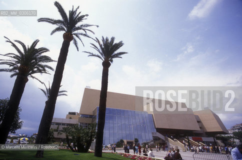 Cannes Film Festival, about 1990. Festival Palace / Festival del Cinema di Cannes, 1990 circa. Palazzo dei Festival - ©Marcello Mencarini/Rosebud2