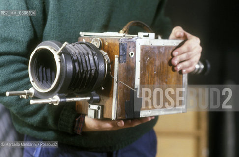 Rome, Cinecittà Studios. The first camera used at Cinecittà / STUDI CINEMATOGRAFICI DI CINECITTA, la prima cinepresa usata a cinecittà ©Marcello Mencarini/Rosebud2