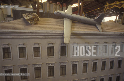 Rome, Cinecittà Studios. Set warehouse / Roma, Studi cinematografici di Cinecittà. Magazzino delle scenografie - ©Marcello Mencarini/Rosebud2