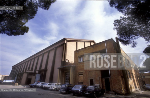Rome, Cinecittà Studios. Teatro 5, where Federico Fellini shot his films / Roma, Studi cinematografici di Cinecittà. Il Teatro 5, dove Federico Fellini ha girato i suoi film - ©Marcello Mencarini/Rosebud2