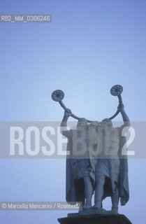 COPENHAGEN, Lure Blowers statue (Lurblæserne) in the Town Hall Square (Radhuspladsen) / COPENAGHEN, Statua dei suonatori di Lur (Lurblæserne) in piazza del Municipio (Radhuspladsen) - ©Marcello Mencarini/Rosebud2