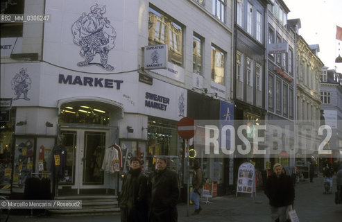 COPENHAGEN, pedestrian zone / COPENAGHEN, zona pedonale - ©Marcello Mencarini/Rosebud2