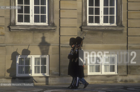 COPENHAGEN, Amalienborg, winter residence of the royal couple / COPENAGHEN,  Palazzo di Amalienborg, residenza reale - ©Marcello Mencarini/Rosebud2