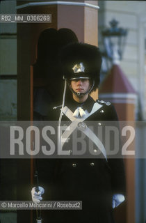 COPENHAGEN, Soldier at Amalienborg, winter residence of the royal couple / COPENAGHEN,  Soldato nel Palazzo di Amalienborg, residenza reale - ©Marcello Mencarini/Rosebud2