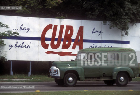 Cuba, 1999. Old car in Havana / Cuba, 1999. Vecchia automobile allAvana ©Marcello Mencarini/Rosebud2