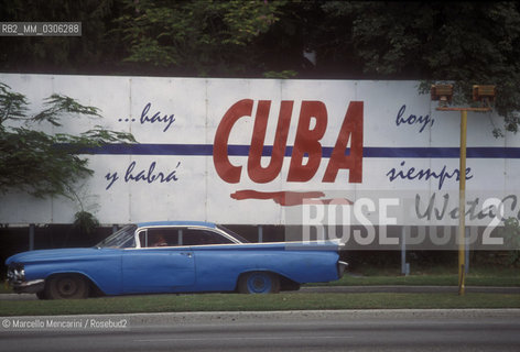 Cuba, 1999. Old car in Havana / Cuba, 1999. Vecchia automobile allAvana ©Marcello Mencarini/Rosebud2