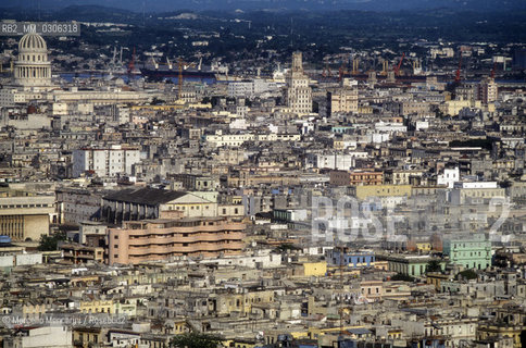 Cuba, 1999. View of Havana / Cuba, 1999. Panorama dellAvana - ©Marcello Mencarini/Rosebud2