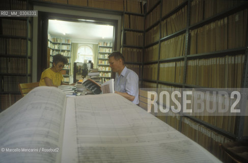 DARMSTADT, International Institut of Contemporary Music. Library / DARMSTADT, Istituto internazionale di musica contemporanea. Biblioteca - ©Marcello Mencarini/Rosebud2