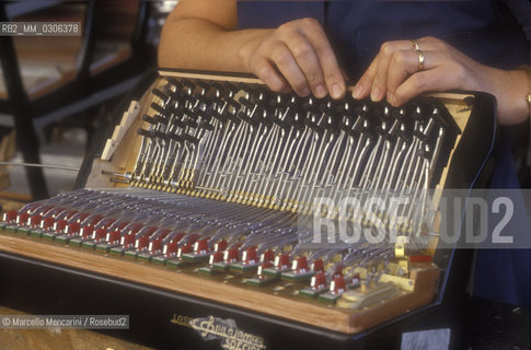 Castelfidardo, Italy. Pigini accordion factory / Castelfidardo (Ancona). Fabbrica di fisarmoniche Pigini - ©Marcello Mencarini/Rosebud2