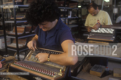Castelfidardo, Italy. Pigini accordion factory / Castelfidardo (Ancona). Fabbrica di fisarmoniche Pigini - ©Marcello Mencarini/Rosebud2