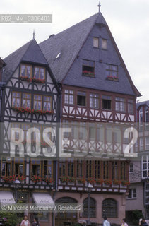 FRANKFURT, house on the Römerberg / FRANCOFORTE, casa sul Römerberg - ©Marcello Mencarini/Rosebud2