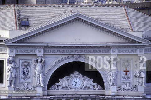 GENOA, Porta Principe Railway Station. Detail of the facade / GENOVA, Stazione Porta Principe. Dettaglio della facciata - ©Marcello Mencarini/Rosebud2