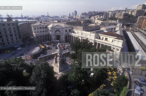 GENOA, Porta Principe Railway Station and Piazza Principe / GENOVA, Stazione Porta Principe e piazza Principe - ©Marcello Mencarini/Rosebud2