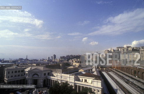 GENOA, Porta Principe railway station and Piazza Principe / GENOVA, Stazione Porta Principe e piazza Principe - ©Marcello Mencarini/Rosebud2