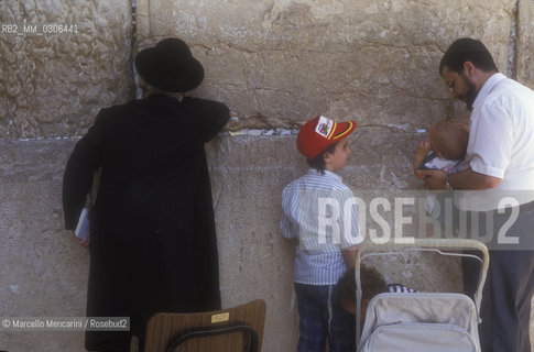 JERUSALEM, Wailing Wall / GERUSALEMME, muro del pianto - ©Marcello Mencarini/Rosebud2