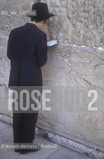 JERUSALEM, Wailing Wall / GERUSALEMME, muro del pianto - ©Marcello Mencarini/Rosebud2