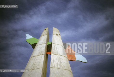 GIBELLINA (Trapani). Torre Civica (Civic Tower) by Alessandro Mendini - ©Marcello Mencarini/Rosebud2