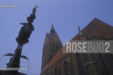 HANNOVER, Marktkirche (Market Church) / HANNOVER, Marktkirche (Chiesa del Mercato) - ©Marcello Mencarini/Rosebud2