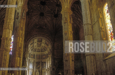 LISBON, Jerónimos Monastery (Mosteiro dos Jerónimos). Interior view / LISBONA, Monastero dei Geronimiti (Mosteiro dos Jerónimos). Veduta interna- ©Marcello Mencarini/Rosebud2