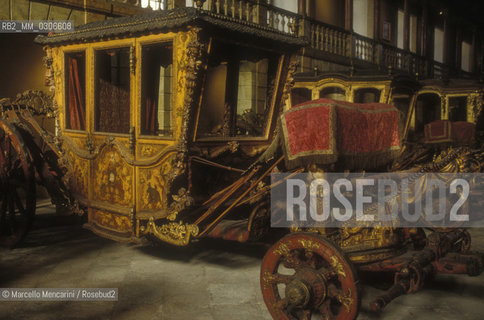 LISBON, Museu Nacional dos Coches (National Coach Museum), coach of Patriarcas (XVIIIth century) / LISBONA, Museo delle carrozze, cocchio dos Patriarcas (sec.XVIII) - ©Marcello Mencarini/Rosebud2