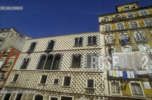 LISBON, Casa dos Bicos in Alfama district / LISBONA, Casa dos Bicos (casa dei becchi) nel quartiere Alfama  - ©Marcello Mencarini/Rosebud2