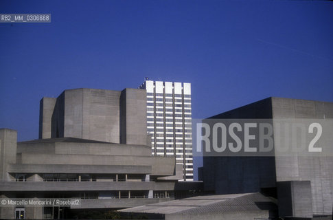 London National Theatre, about 1988 / Il London National Theatre, 1988 circa - ©Marcello Mencarini/Rosebud2