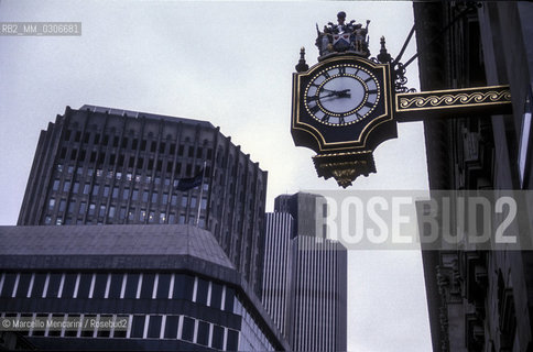 London Stock Exchange in the City, about 1988 / La Borsa di Londra nella City, 1988 circa - ©Marcello Mencarini/Rosebud2