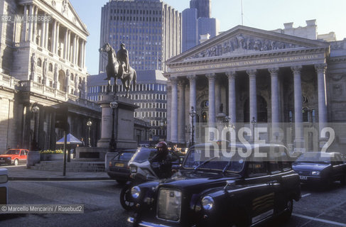 London Stock Exchange in the City, about 1988 / La Borsa di Londra nella City, 1988 circa - ©Marcello Mencarini/Rosebud2