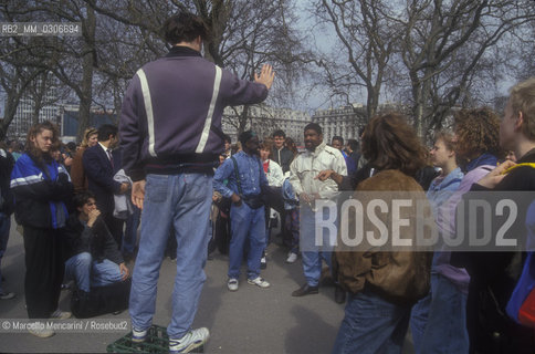 London, about 1988. Speakers Corner in Hyde Park - ©Marcello Mencarini/Rosebud2