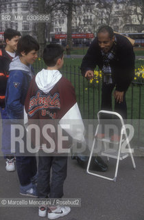 London, about 1988. Speakers Corner in Hyde Park - ©Marcello Mencarini/Rosebud2
