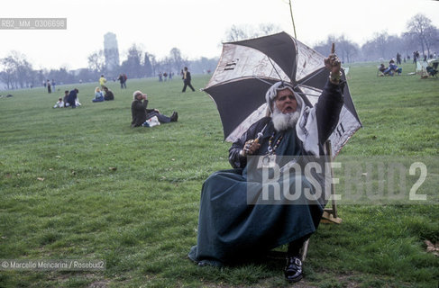 London, about 1988. Speakers Corner in Hyde Park - ©Marcello Mencarini/Rosebud2