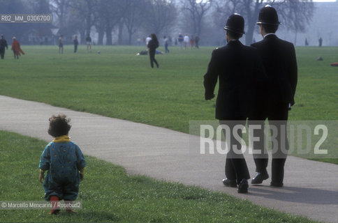 Hyde Park in London, about 1988 - ©Marcello Mencarini/Rosebud2